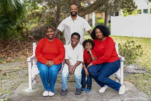 Family photography in Orlando, Florida by Pottinger Studios